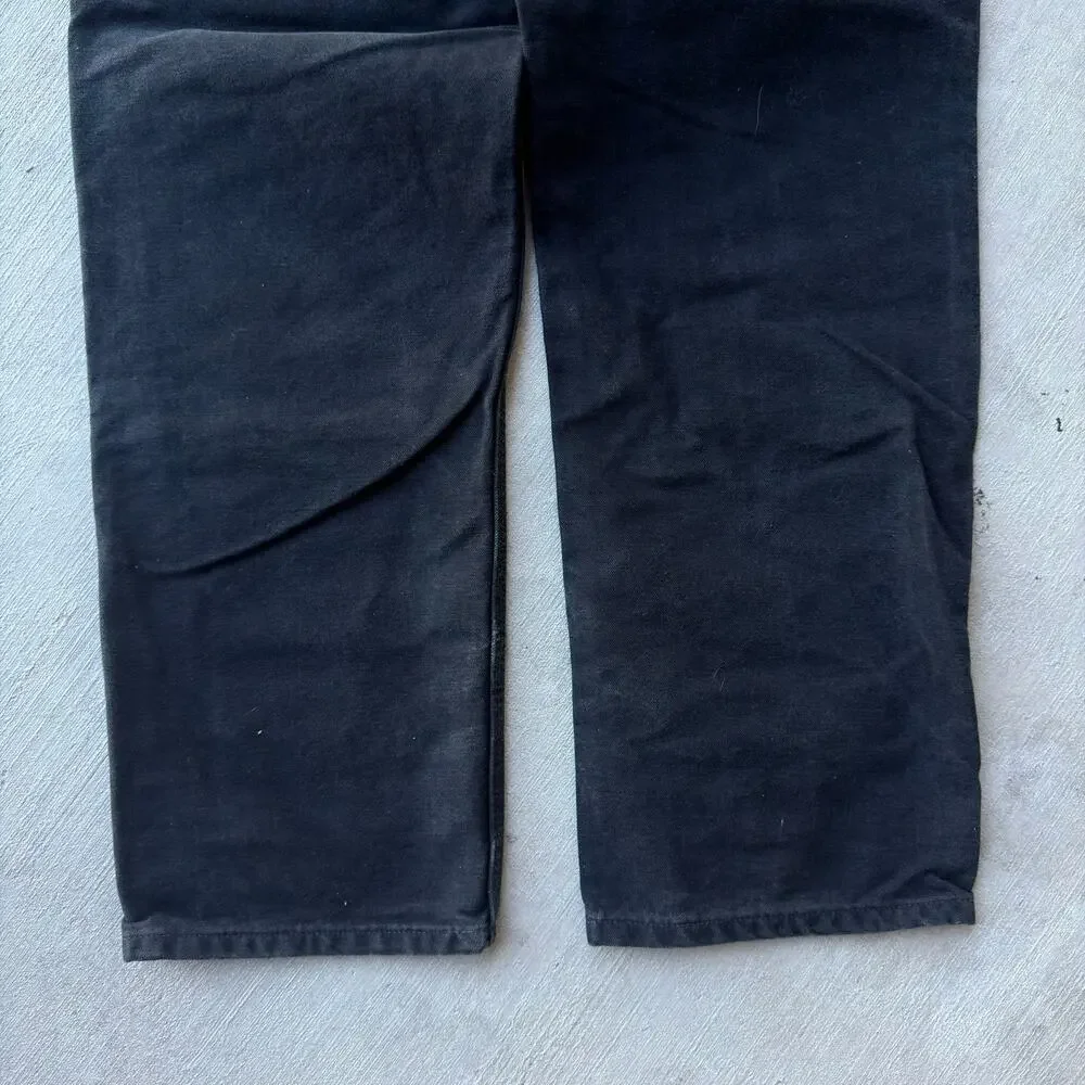 Carhartt black double knee work wear carpenter pants - Picture 6 of 7